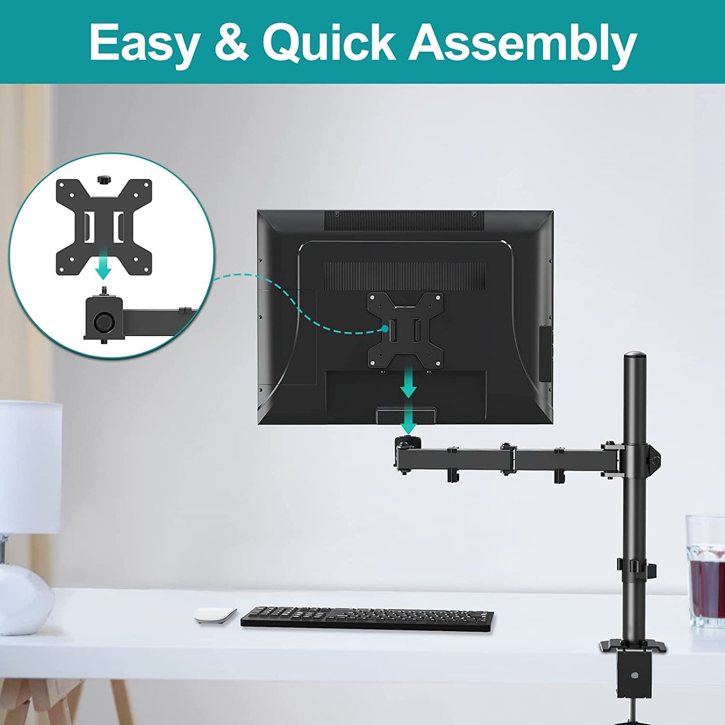 Adjustable Monitor Desk Mount