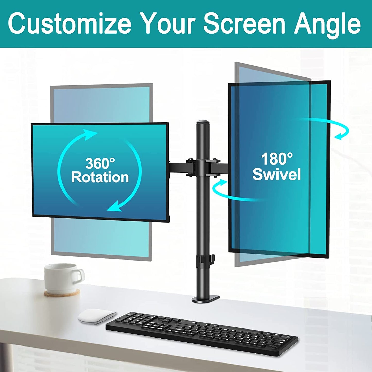 Adjustable Monitor Desk Mount