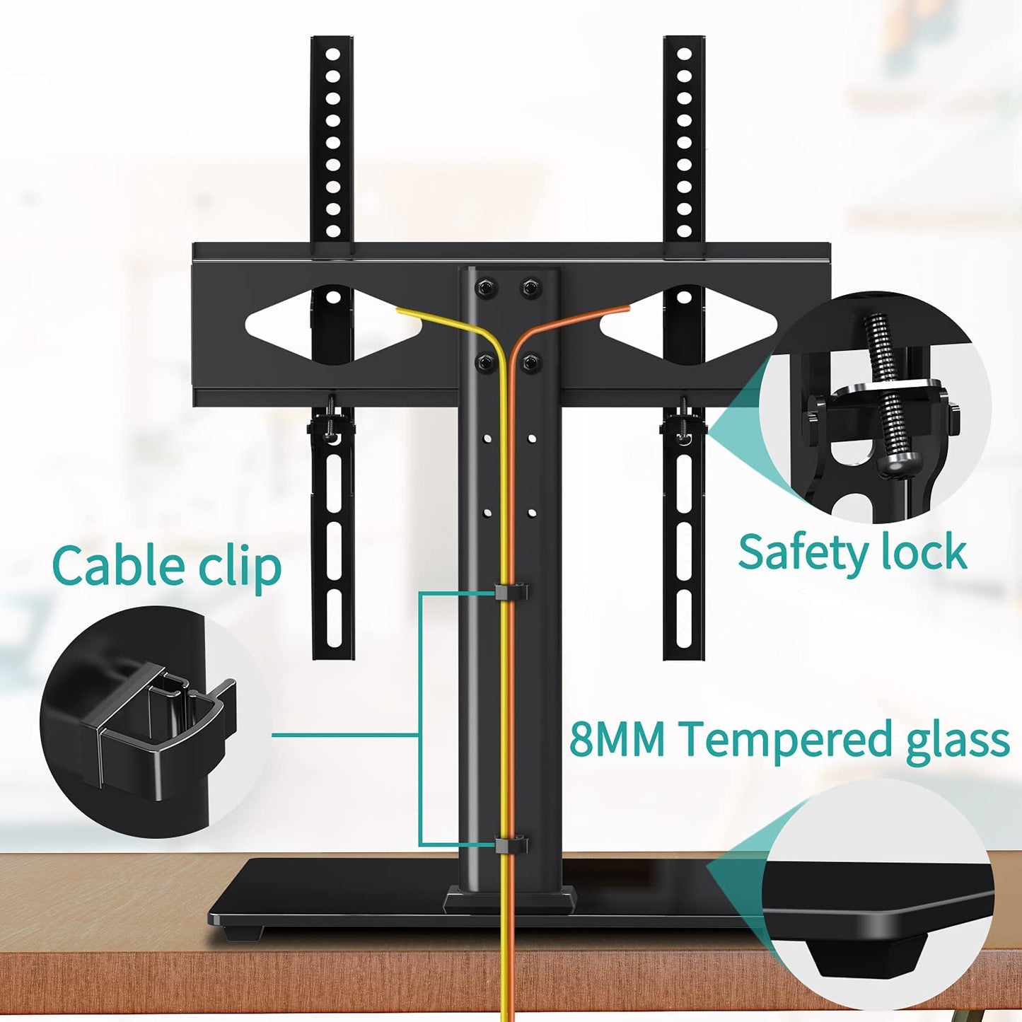 MOUNT PRO Tabletop TV Stand for 37''-55'' TVs