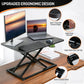 30.7" Height Adjustable Stand Up Desk with Gas Spring
