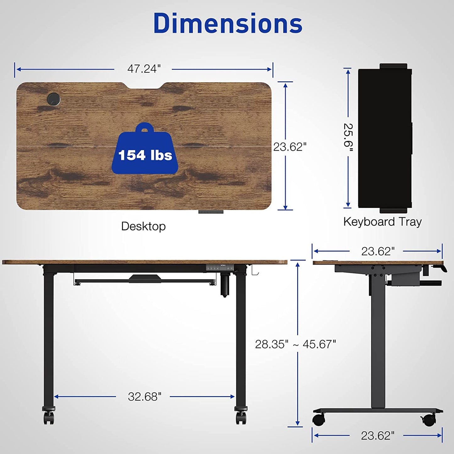 Smatto Motorized Standing Desk