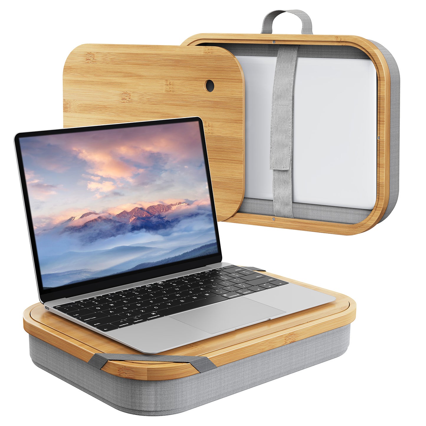 woka laptop desk with storage