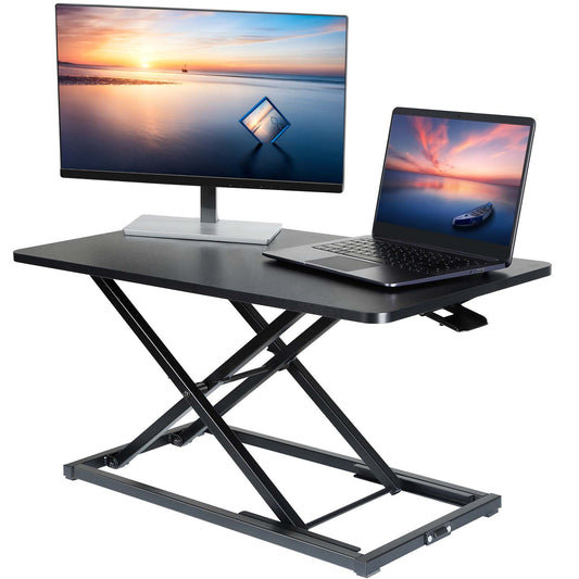 WOKA 31" Standing Desk Converter with No Assembly Required