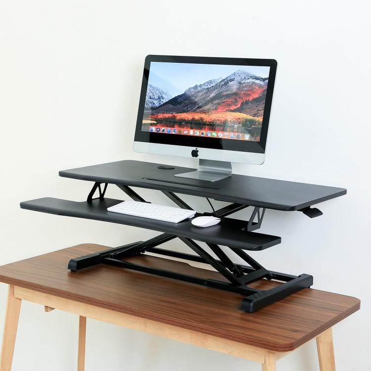stand up desk converter raises your desk