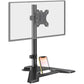 Single Arm MOUNT PRO Height Adjustable Monitor Stand with Device Groove