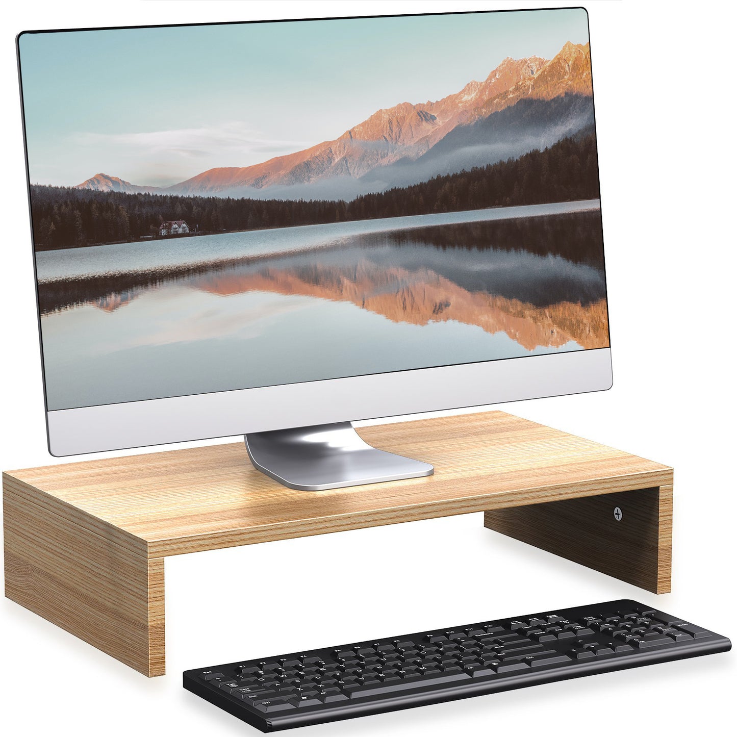 Wooden Monitor Riser