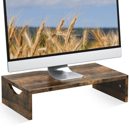 Wood Monitor Riser for Desk