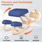 comfortable rocking knee chair Blue