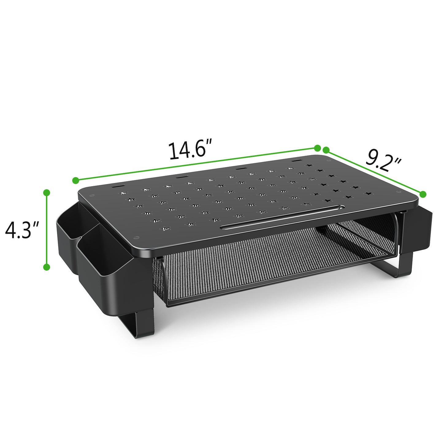 Monitor Stand Riser with Storage