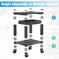 2-Tier Mobile Printer Stand with Drawer