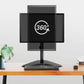 freestanding monitor mount stand with 360° rotation