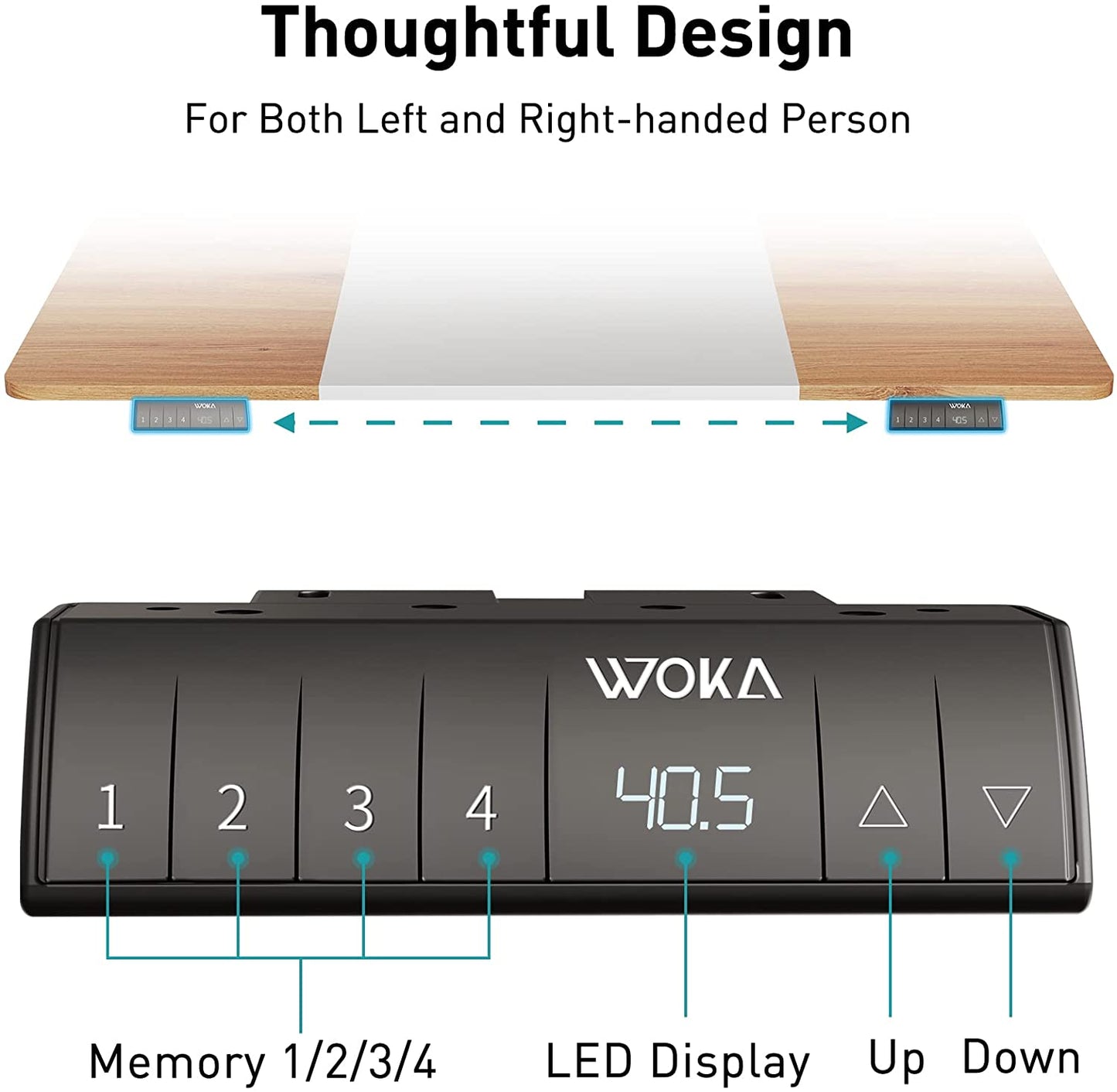 Deep Oak + White