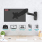 Single Arm wall mounted monitor arm for monitor up to 32''