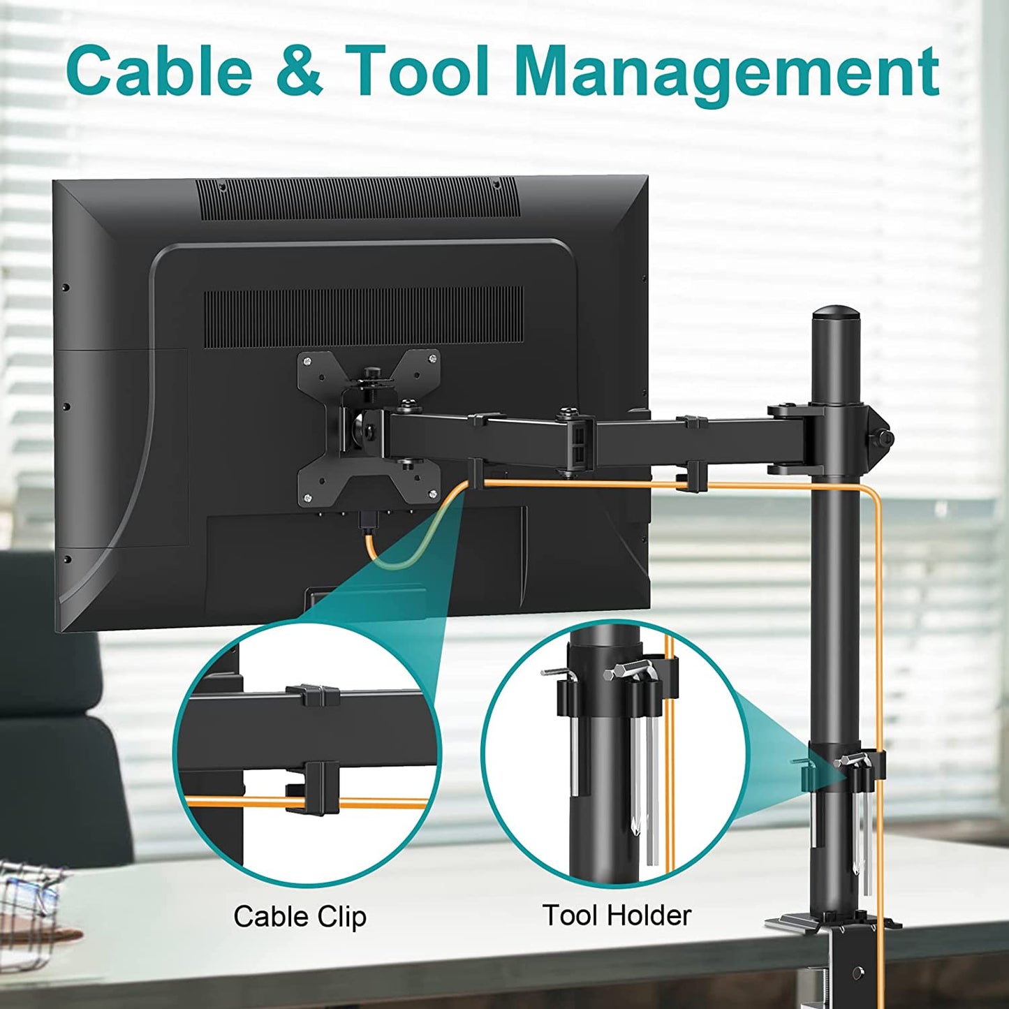 Adjustable Monitor Desk Mount