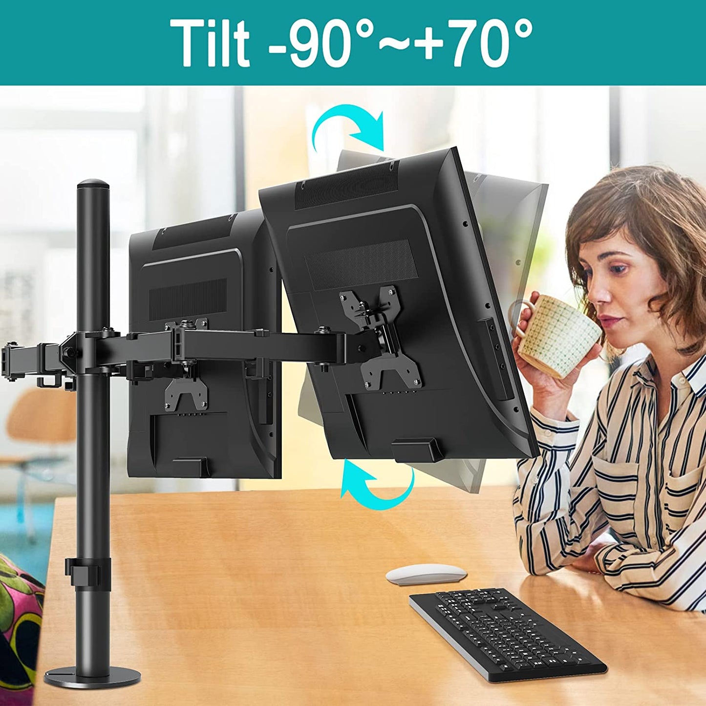 Adjustable Monitor Desk Mount