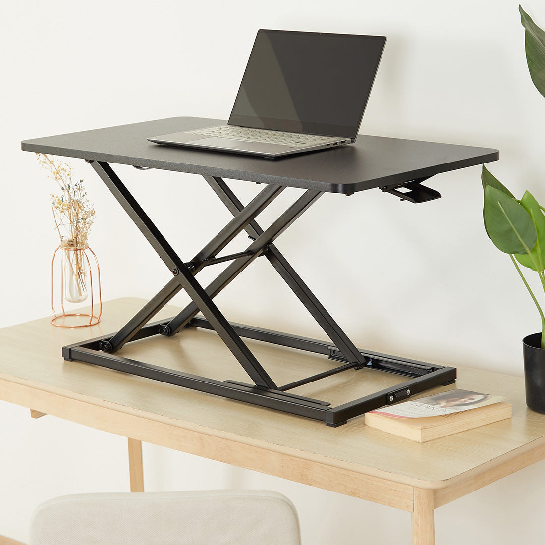 desk riser to enjoy an ergonomic workstation