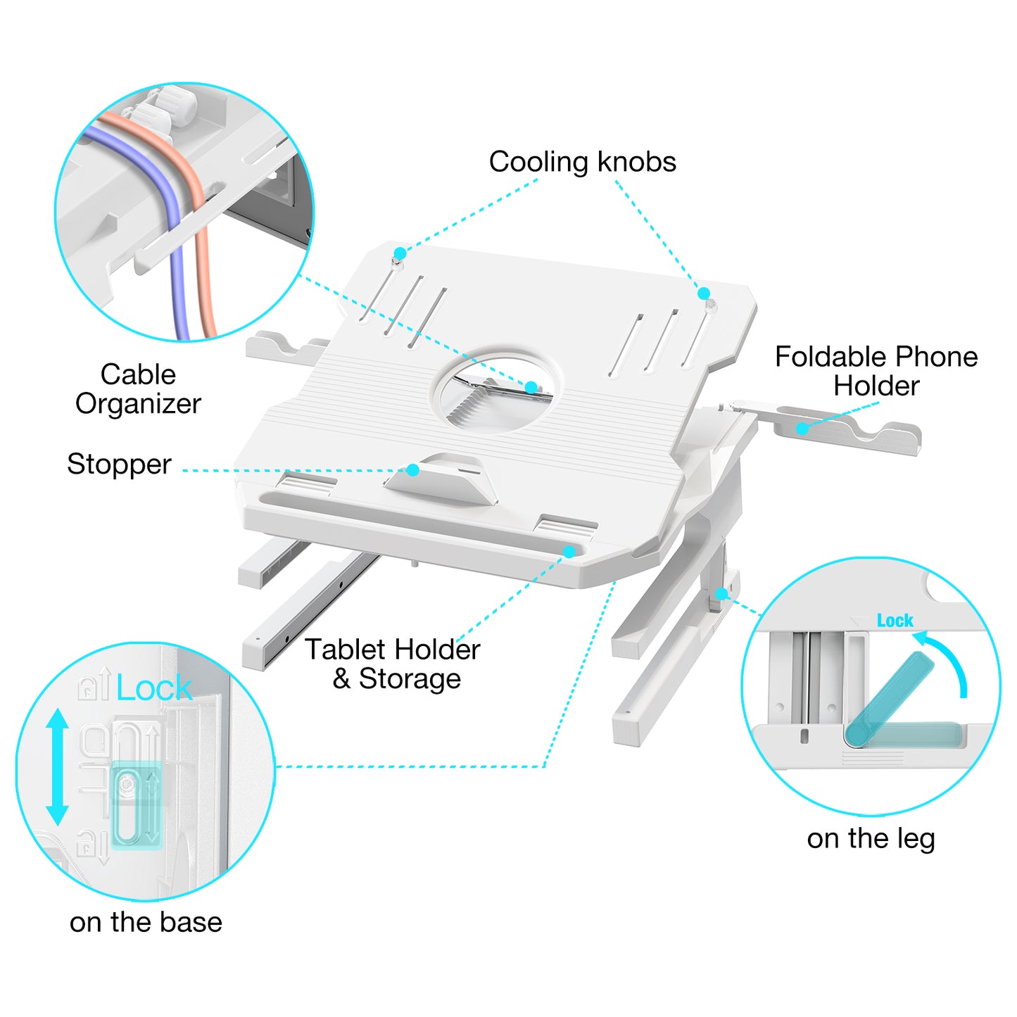 Rotatable Laptop Stand